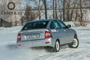 Тесты зимней "липучки" 175/65 R14 (2013)